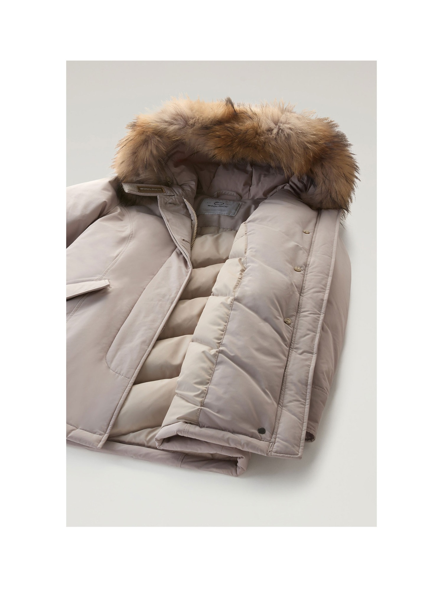 WOOLRICH LUXURY ARCTIC LIGHT TAUPE