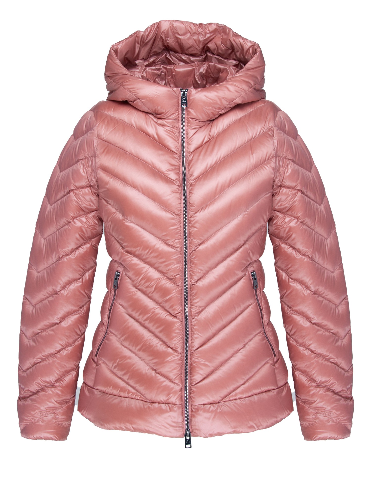 WOOLRICH CHEVRON QUILTED HOODE